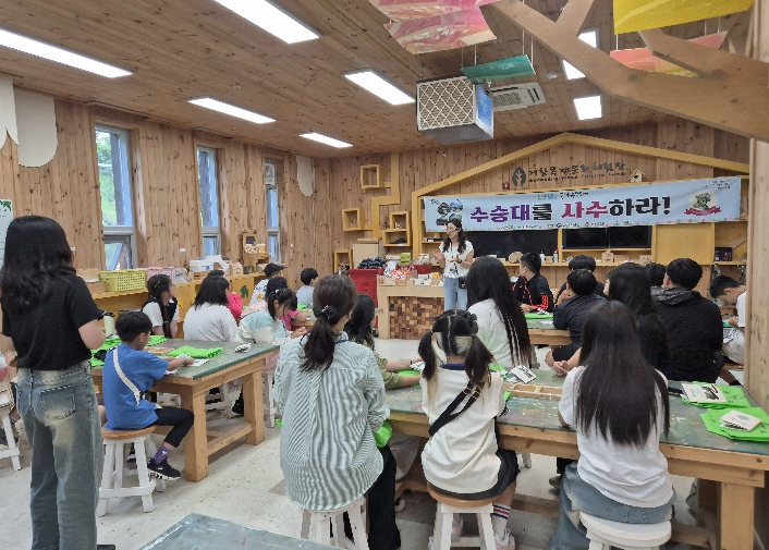 수승대 체험 프로그램 현장 모습