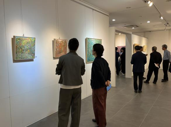 김천시립미술관 장희수 작가 전시 모습