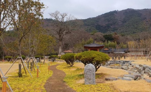 고산오우가정원 전경