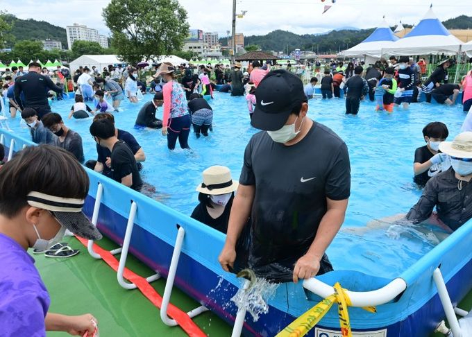 봉화은어축제 어린이 워터파크