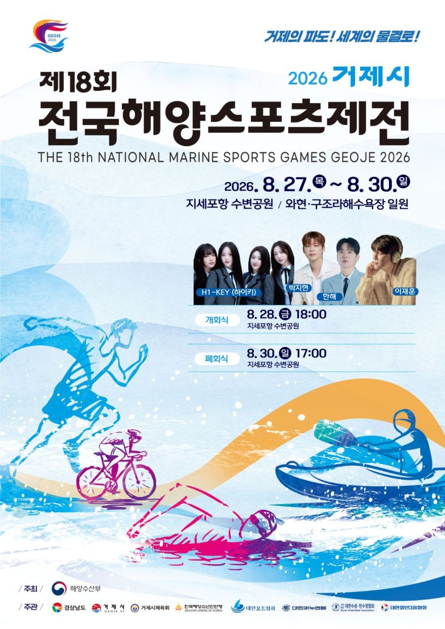 제18회 전국해양스포츠제전 포스터