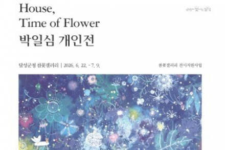 대구 달성군, 박일심 개인전 ‘House, Time of Flower’ 6월 22일~7월 9일 전시