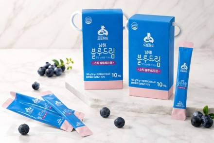 남해군, 스틱형 블루베리잼 출시, 지역산 블루베리 가공으로 농가 소득 확대