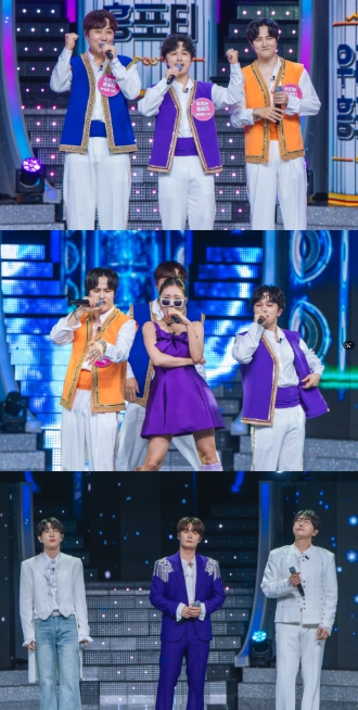 TV CHOSUN '미스트롯 포유' 7월 23일 방송, 울랄라세션 출격, 허찬미와 첫 무대