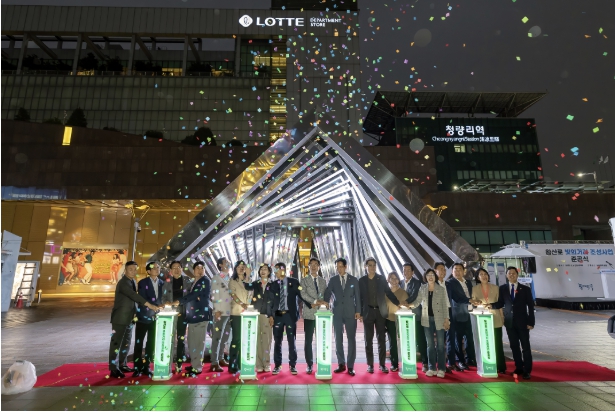 서울 동대문구, ‘왕산로 빛의거리’ 조성 완료, 청량리역 광장부터 이어지는 새로운 야간명소
